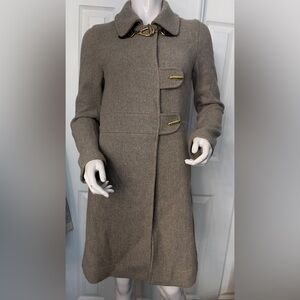 Made in Italy‼️Sophisticated Brown Trench Coat with Structured Silhouette